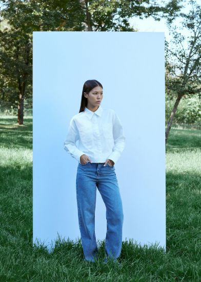 İki Cepli Kısa Gömlek resmi