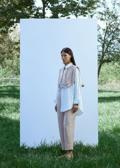 Pileli Pantolon resmi