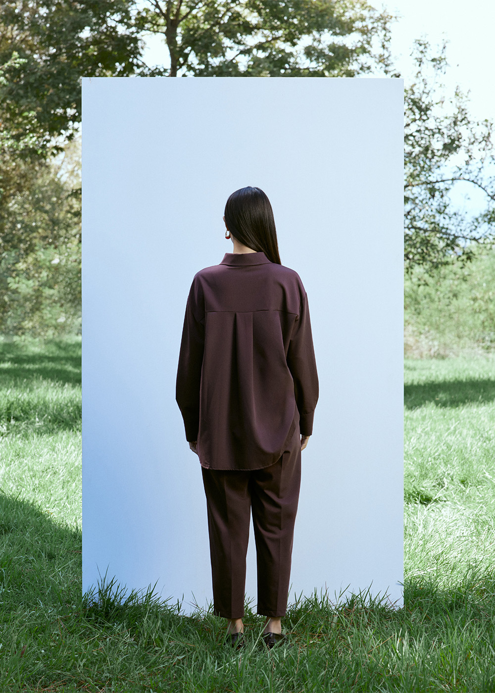 Pileli Pantolon resmi