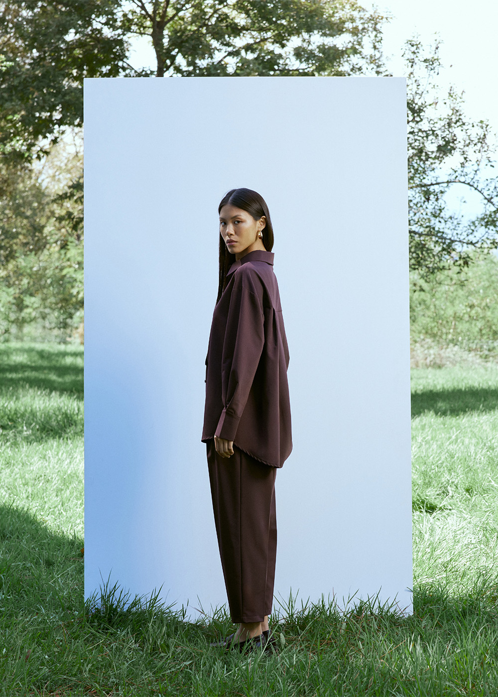 Pileli Pantolon resmi