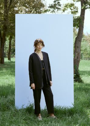 Organze Detaylı Ceket resmi