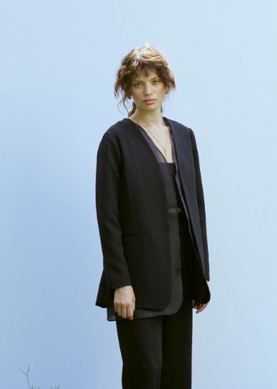 Organze Detaylı Ceket resmi